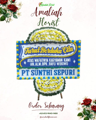 Papan Bunga Duka di Kadu Kempong