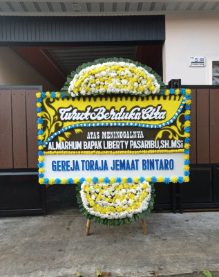 Papan Bunga Duka di Kadu Kempong