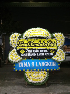 Papan Bunga Duka di Kadu Kempong